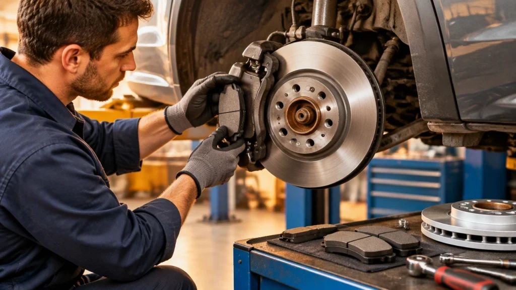 brake pad and disc replacement guide