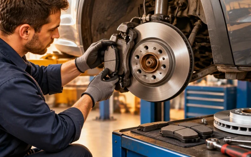 brake pad and disc replacement guide
